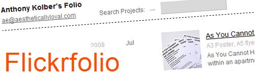 Crea tu propio portafolio totalmente gratis con FlickrFolio Crea tu propio portafolio totalmente gratis con FlickrFolio