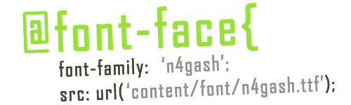 Propiedad CSS3 @font-face para embeber tipografías no estándar en páginas web