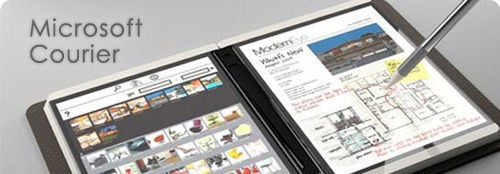 Microsoft Courier, nuevo tablet PC para competir con Apple