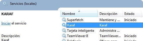 Instalación y configuración de Apache Karaf como Servicio de Windows para Talend ESB Instalación y configuración de Apache Karaf como Servicio de Windows para Talend ESB