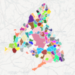 Centroides y shapefiles de municipios de España para mapas