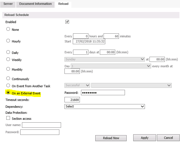 Ejecutar tarea en Qlikview Server desde línea de comandos